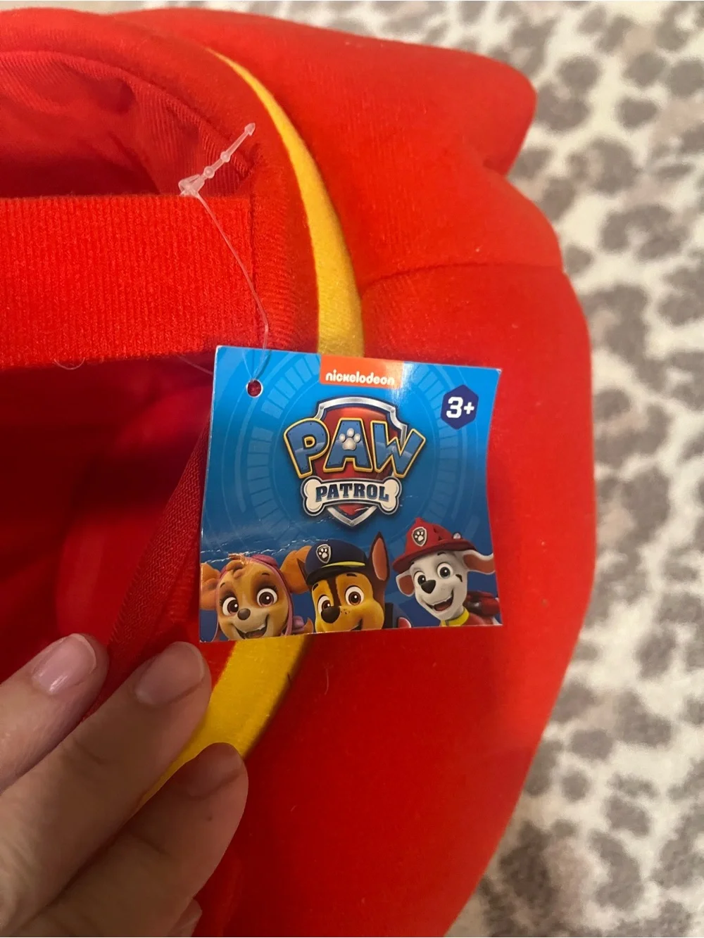 Paw Patrol Marshall Plush jumbo basket Halloween trick or treat basket